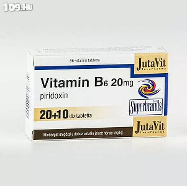 Jutavit tabletta B6 – vitamin