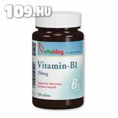 Vitaking tabletta B1 vitamin 250mg