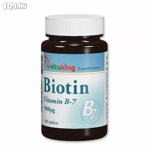 Vitaking tabletta Biotin (B7-vitamin)